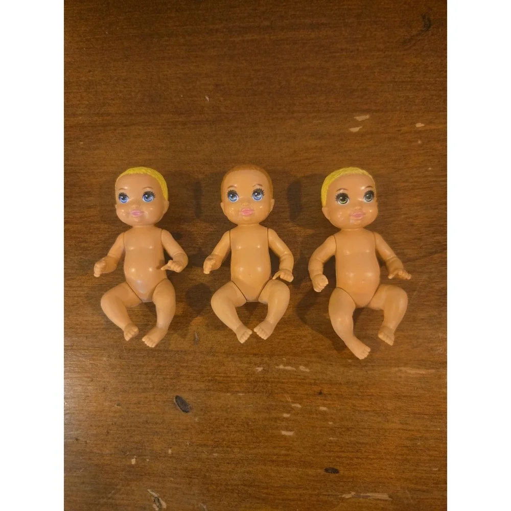 Barbie Skipper Babysitters Inc Baby Doll Infant Babies Figures Mattel Lot of 3